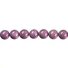 Rang de collier boules, phosphosiderite, 10mm | Marco Schreier