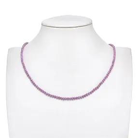 String Beads, Phosphosiderite, 03mm, faceted (38cm) | Marco Schreier