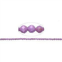 144380104822 Rang de collier boules, phosphosiderite, 03mm, &#xE0; facettes (38cm) | Marco Schreier
