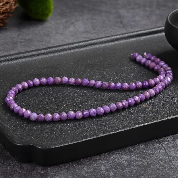 Perline a filo, fosfosiderite AAA, sfaccettate, 06 mm | Marco Schreier