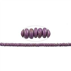 144380319920 Bottone a filo, fosfosiderite, 02-04 x 08 mm | grossista gemme e pietre curative