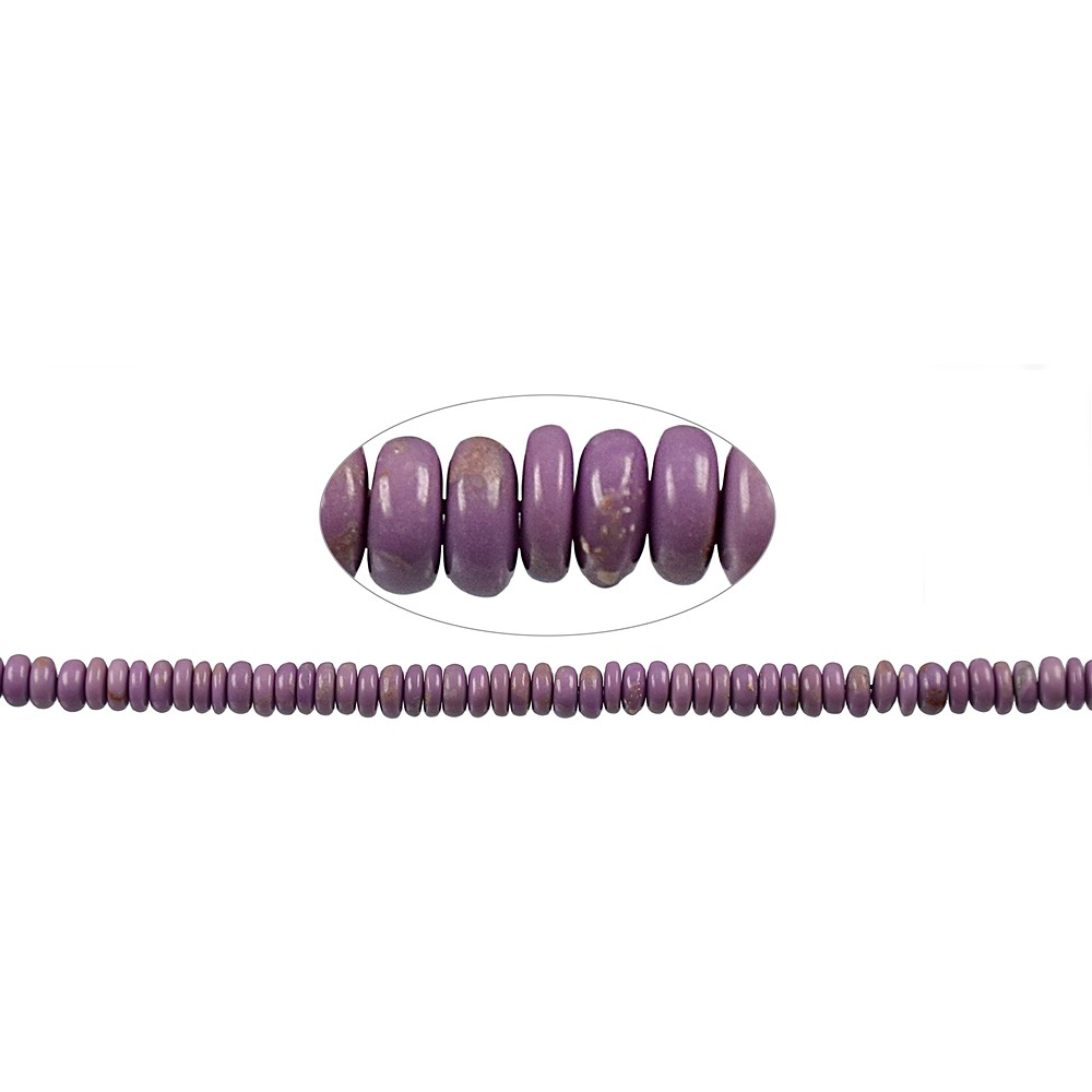 Boutons de rang, phosphosiderite, 02-04 x 08mm | Marco Schreier