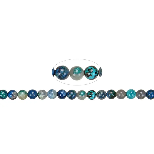 String Beads, Shattuckite, 06mm | wholesaler gems, healing stones & jewelry