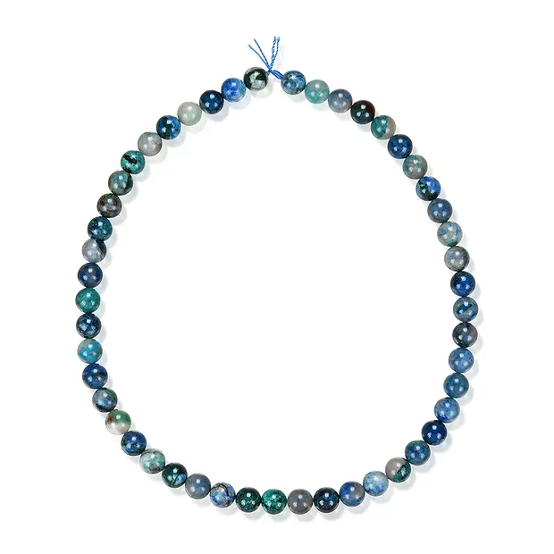 Filo di perline, shattuckite, 08mm | Gemme Schreier, pietre curative e gioielli