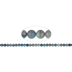 144560106520 String Beads, Shattuckite, 06-07mm | wholesaler gems, healing stones & jewelry