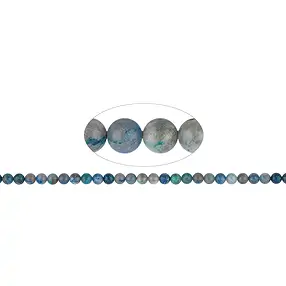 Filo di perline, shattuckite, 06-07mm | grossista gemme e pietre curative