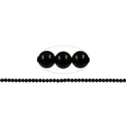 144570108320 Strang Kugeln, Spinell (schwarz), 02,25mm | GH Edelsteine, Heilsteine & Schmuck