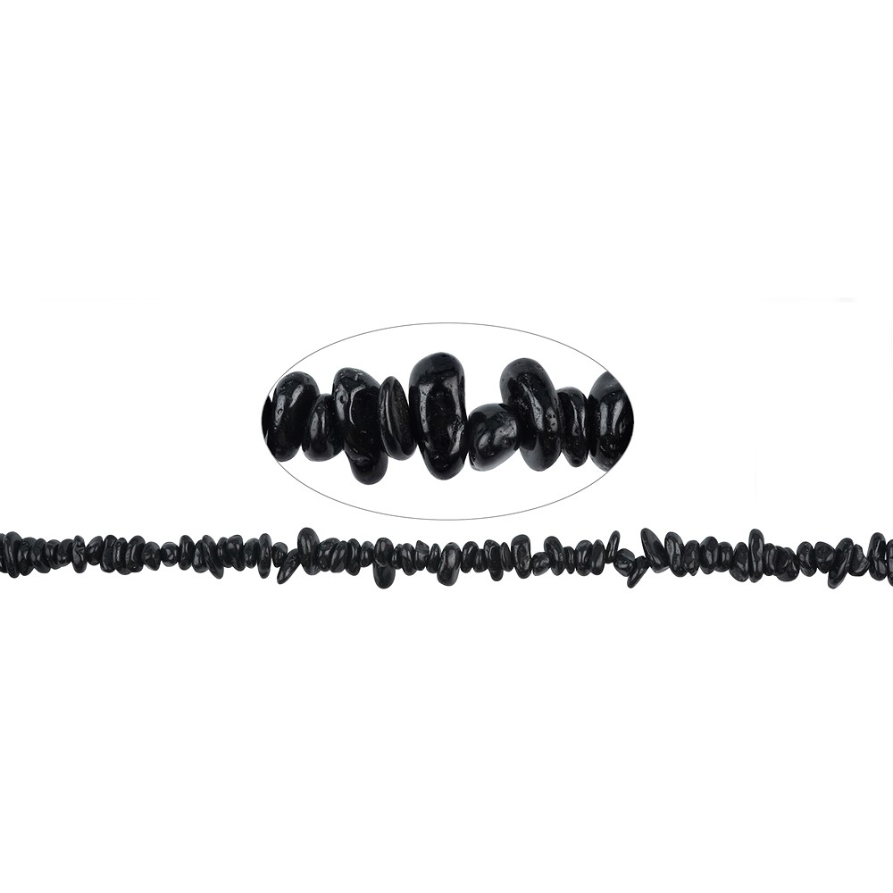 Rangs de colliers, Spinelle (noir), 02-05 x 05-10mm | Marco Schreier