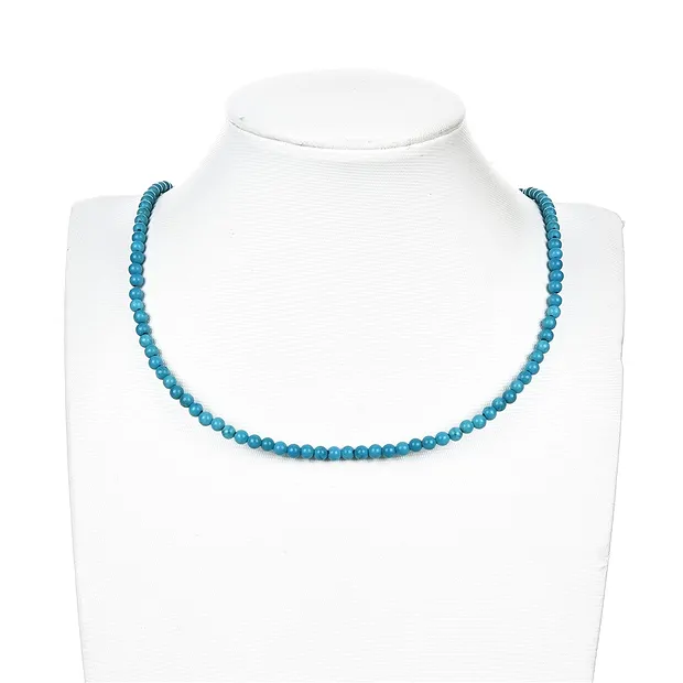 Strang Kugeln, Turquenit (Magnesit gefärbt), 04mm | Marco Schreier