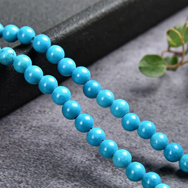 Filo di perline, turquenite (color magnesite), 04mm | Marco Schreier