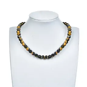 String Beads, Agate (Sunset) orange (dyed), faceted, 08mm | Marco Schreier