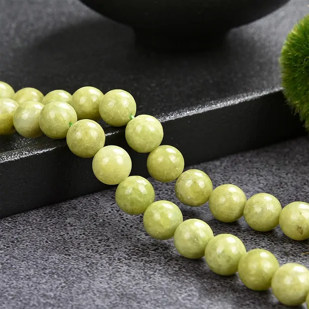 Filo di perle, opale (opale pistacchio A), 08 mm (39 cm) | Marco Schreier