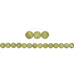 144680100720 String Beads, Opal (Pistachio Opal A), 08 mm (39cm) | Marco Schreier