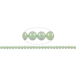 144710100521 String Beads, Chrysopal A (Andean Opal green), 06-07mm | Marco Schreier