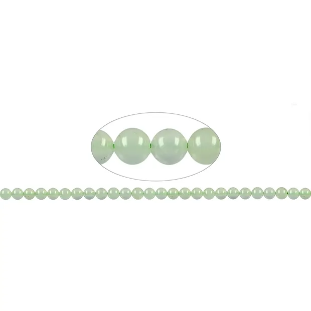 String Beads, Chrysopal A (Andean Opal green), 06-07mm | Marco Schreier