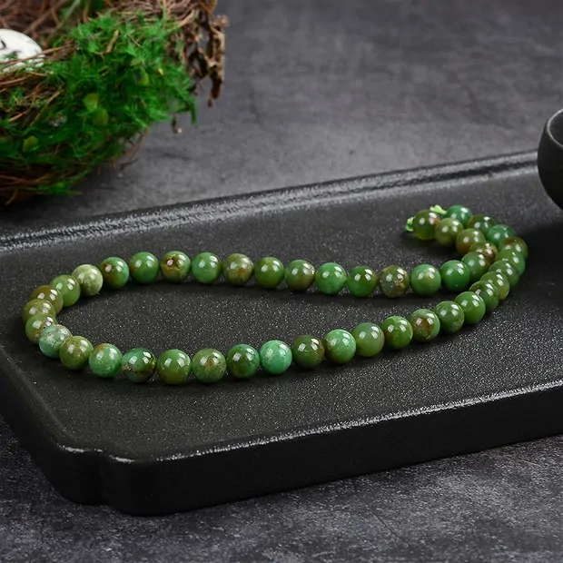 Strang Kugeln, Chrysopal A (Andenopal), 08mm | Edelsteine, Heilsteine & Schmuck