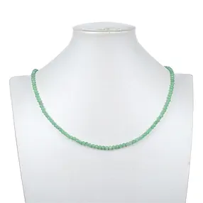 String Beads, Chrysopal, faceted, 04mm | Schreier gems, healing stones & jewelry