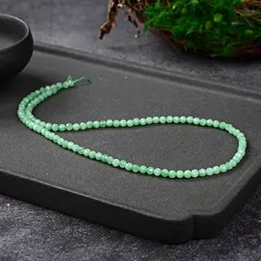 String Beads, Chrysopal, faceted, 04mm | Schreier gems, healing stones & jewelry