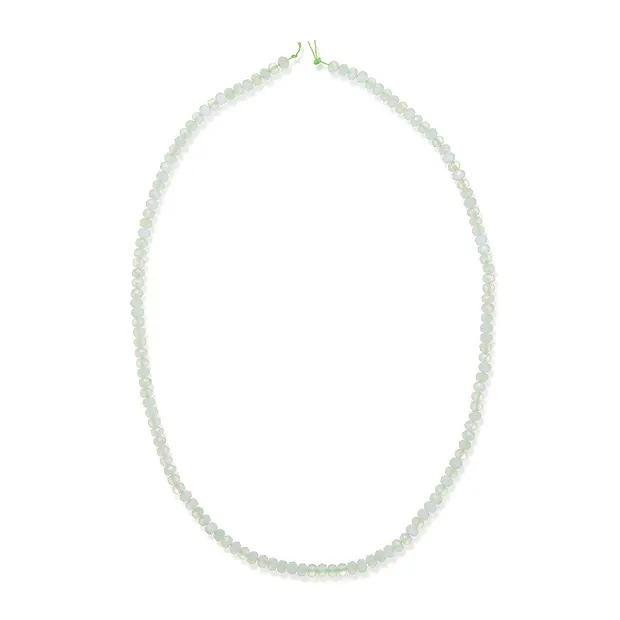 Button strand, chrysopal, faceted, 03 x 04mm (39cm) | Marco Schreier