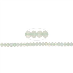 144710313920 Rang de colliers, chrysopal, facetté, 03 x 04mm (39cm) | Marco Schreier