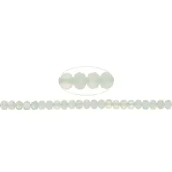 144710313920 Button strand, chrysopal, faceted, 03 x 04mm (39cm) | Marco Schreier