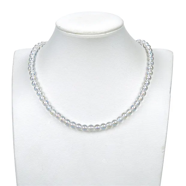 Strang Kugeln, Angel Aura, 08mm | Großhändler Edelsteine, Heilsteine & Schmuck