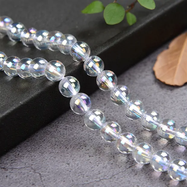 Strang Kugeln, Angel Aura, 08mm | Großhändler Edelsteine, Heilsteine & Schmuck