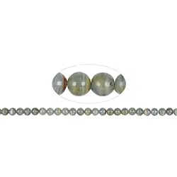144780100720 Strang Kugeln, Aragonit (blau), 08mm | Schreier Edelsteine, Heilsteine & Schmuck