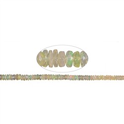 144800322520 Strang Button, Opal (Feueropal), 02 x 03-06mm (42cm), mit Verlauf | Marco Schreier