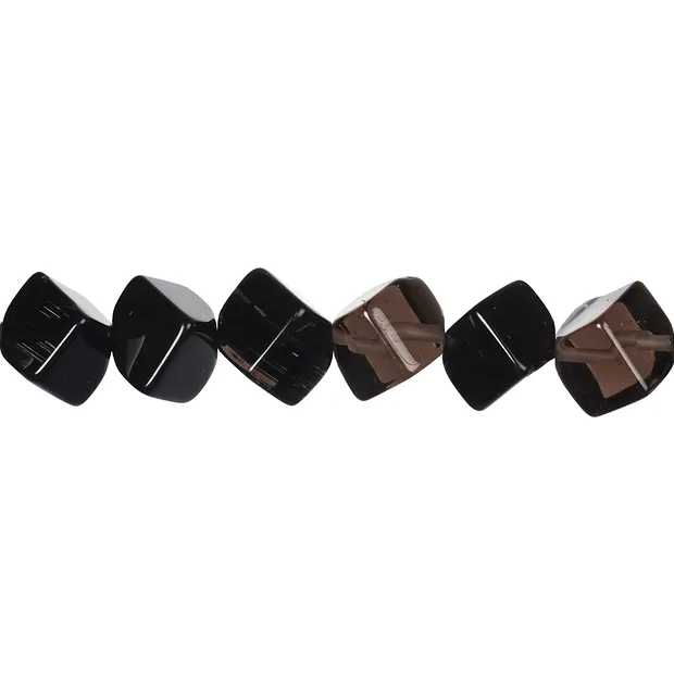 Strang Cube, Obsidian (lamellae), 07.5 mm | wholesaler gems & healing stones