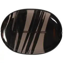 144860314220 Strang Linse, Obsidian (Lamellenobsidian), 30 x 40mm | Marco Schreier
