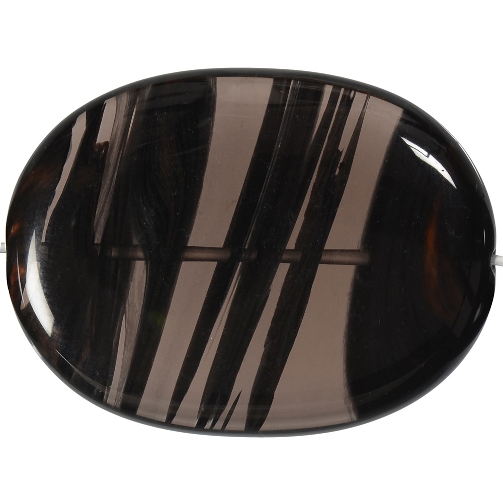 Lente, ossidiana (ossidiana lamellare), 30 x 40 mm | Marco Schreier