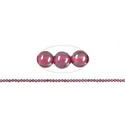 144890108222 String Beads, Garnet (Rhodolite) A+/A, 01,75mm | gems, healing stones & jewelry