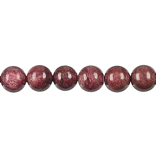 Rang de colliers boules, quartz piémontais, 12mm | Marco Schreier