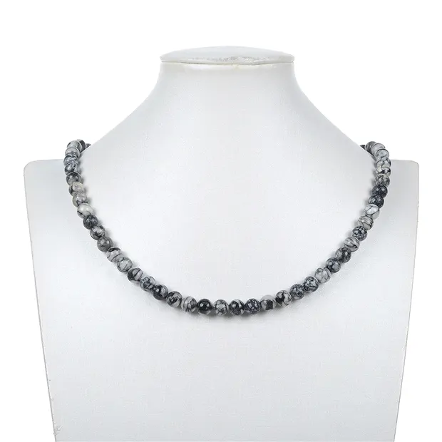 Strang Kugeln, Pinolith, 08 - 09mm | Großhandel Edelsteine, Heilsteine & Schmuck