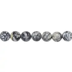 145100100920 Strang Kugeln, Pinolith, 10 - 11mm | Großhandel Edelsteine, Heilsteine & Schmuck