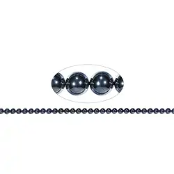 145290100320 Rang de colliers boules, silicium (synt.), 04mm | Marco Schreier