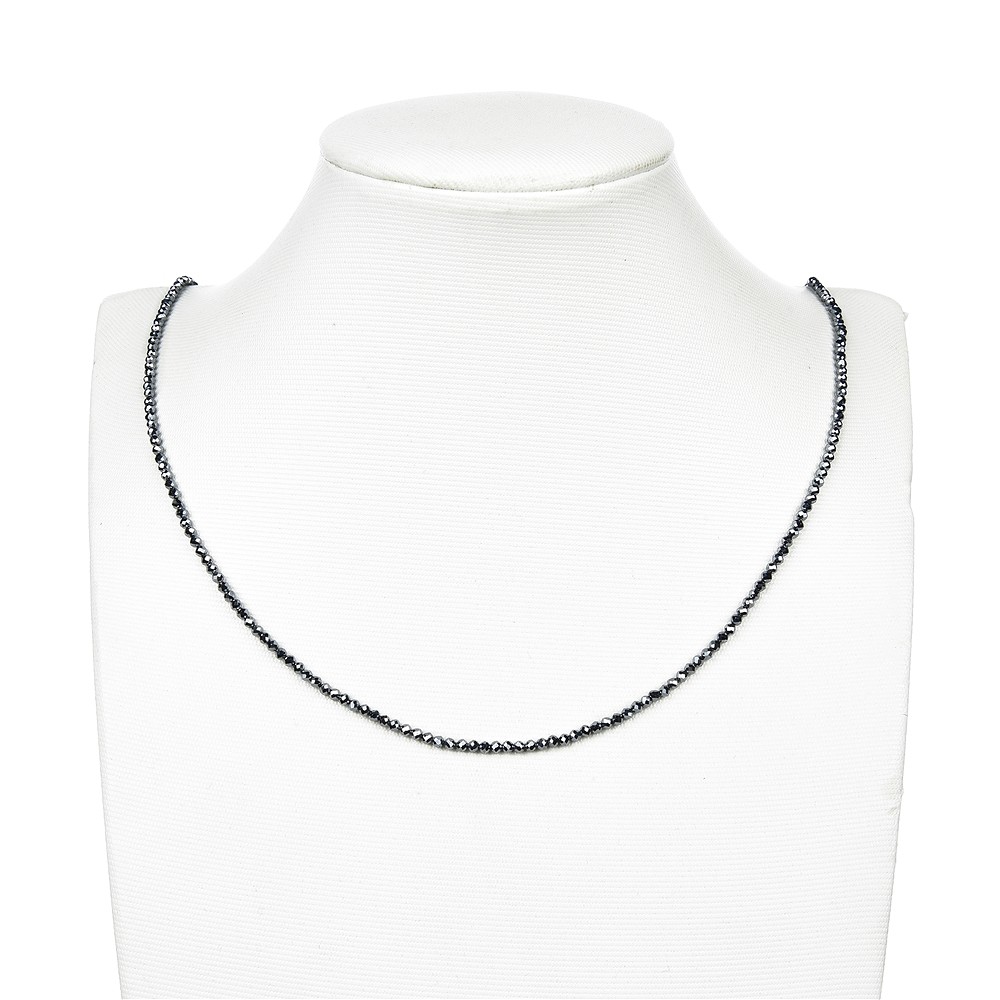 Filo di perline, silicio (sintetico), sfaccettato, 02,5 mm | Marco Schreier