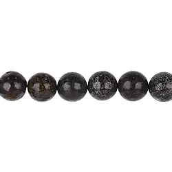 145300101020 Strang Kugeln, Dinosaurier-Knochen, 12mm | GH Edelsteine, Heilsteine & Schmuck
