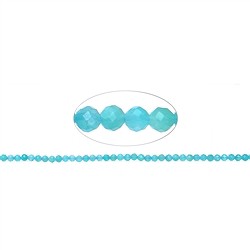 145320104821 Cuentas de piedras preciosas, Amazonita (Xing-Jiang), 03mm, facetada | Marco Schreier