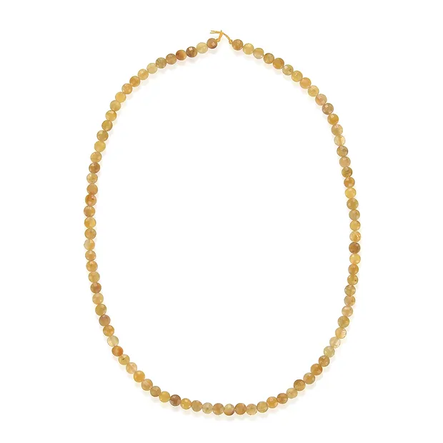 Filo Moneta, Occhio di tigre (giallo), sfaccettato, 04 x 02 mm (39 cm) | Marco Schreier