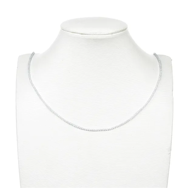 String Beads, Cubic Zirconia white (synt.), faceted, 03mm (38cm) | Marco Schreier