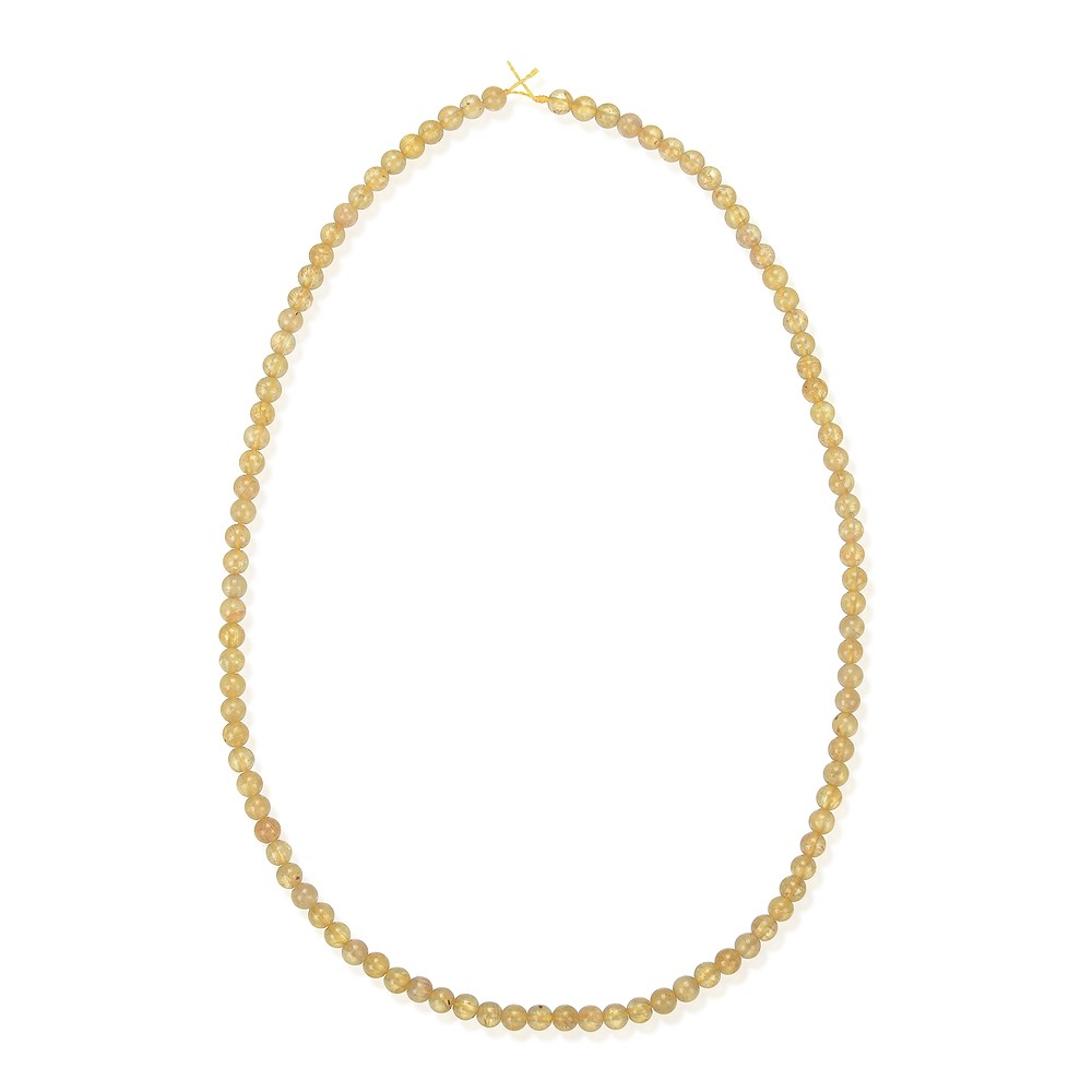 Strang Kugeln, Apatit (gelb), 04mm (39cm) | GH Edelsteine, Heilsteine & Schmuck