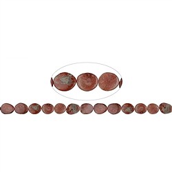 145710628920 Strang Scheibe, kreisförmig rote HornKoralle 2,0-2,4 x 0,47cm  | Marco Schreier