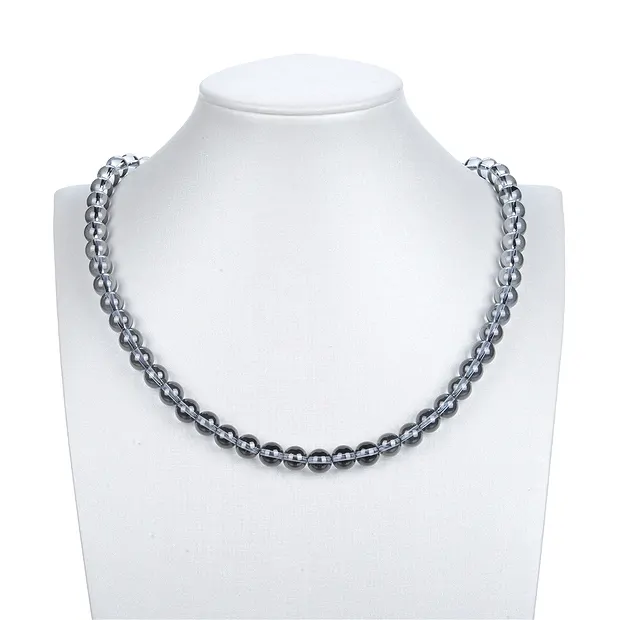 Strang Kugeln, Silber-Auraquarz, 06mm | Edelsteine, Heilsteine & Schmuck-Handel