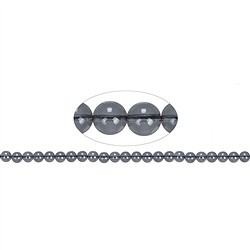 145720100720 Rang de colliers boules, argent-aura quartz, 08mm | Marco Schreier