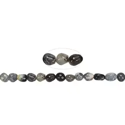 145760602320 Strang Nuggets, Maligano-Jaspis, 09 - 10mm (39cm) | Marco Schreier