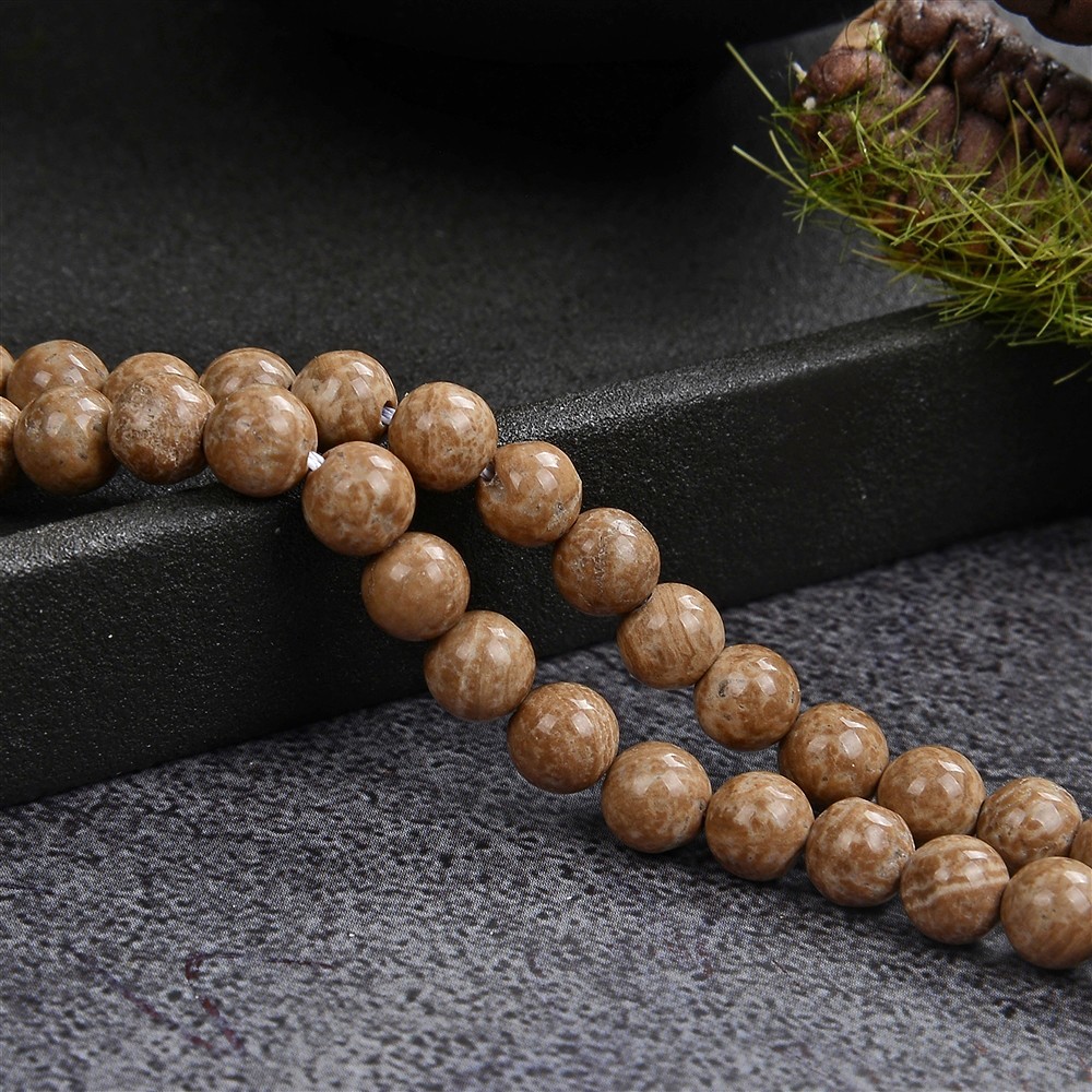 Filo di perle, aragonite (Eichenberg), 05 mm | grossista gemme e pietre curative