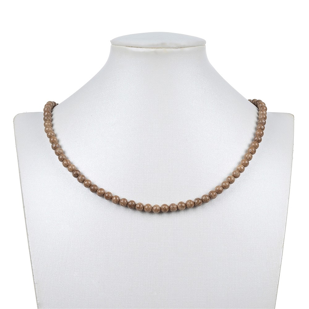 Filo di perle, aragonite (Eichenberg), 06 mm | grossista gemme e pietre curative