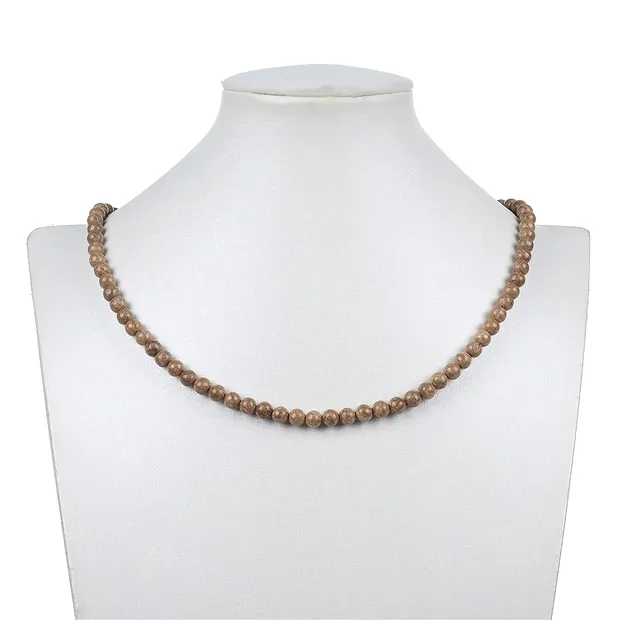 Strang Kugeln, Aragonit (Eichenberg), 06mm | GH Edelsteine, Heilsteine & Schmuck